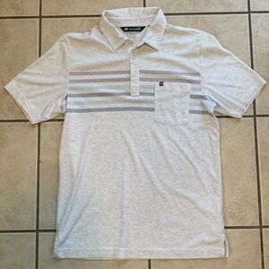 Men’s Light Gray Travis Matthew’s Short Sleeve Shirt